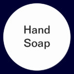 Hand Soap Labels/ stickers