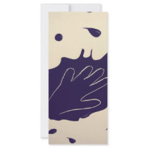 Hand splash full color rack card