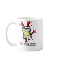 Hand Stand Building Coffee Mugs