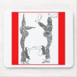 hand stands mousepads