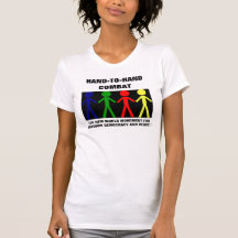 HAND-T0-HAND COMBAT... T-SHIRTS