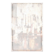 Hand Tools in Machine Shop stationery