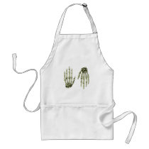 Hand Up Down Bronze Aprons