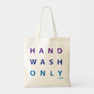 Hand Wash Only Message Bags