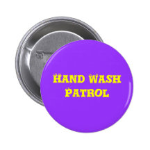 Hand Wash Patrol Pin