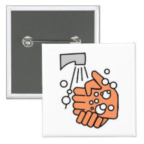 Hand Washing Button buttons