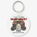 Hand-Wavey Keychain by Aywren Hand-Wavey Keychain