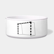 Handball Goal Dog Water Bowl