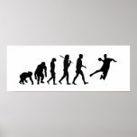 Handball Huge Poster - handball evolution of sport