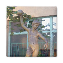 Handball Player magnets by human_statues Handball Player magnets