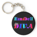 Handbell Diva Keychain