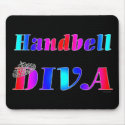 Handbell Diva mousepads by cordura5 Handbell Diva mousepads