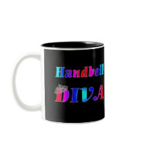 Handbell Diva mugs