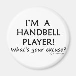 Handbell Player Excuse Refrigerator Magnets