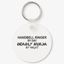 Handbell Ringer Deadly Ninja by Night keychains