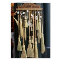 Handcrafted Brooms cards