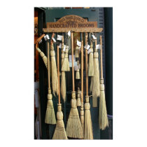 Handcrafted Brooms posters