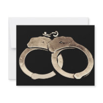 Handcuffs Invitation by kotibeth Handcuffs Invitation