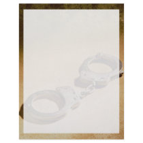 Handcuffs Personalized Letterhead