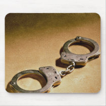 Handcuffs Mouse Pad