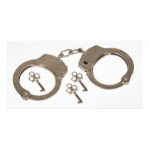 Handcuffs photo cards