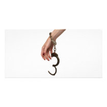 Handcuffs photo cards