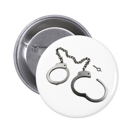 Handcuffs Pinback Button