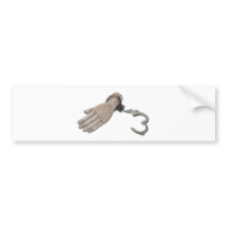 HandcuffsWoodenHand052711 Bumper Stickers