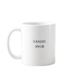 Handel Snob Mug