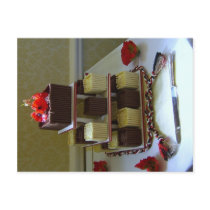 Handfasting Cake Postcard