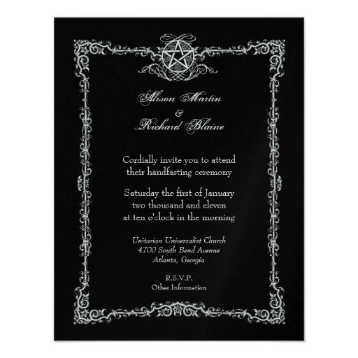 Handfasting Invitations