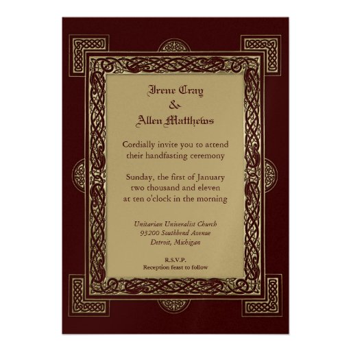 Handfasting Invite