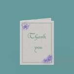 Handfasting Thank You Notes cards