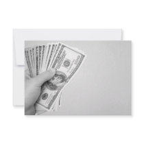 Handful of Money Invite
