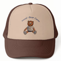 HANDI-Bär interessiert sich Hut kappen