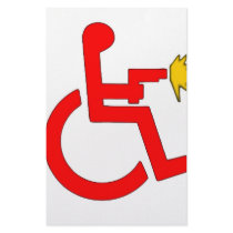 Handi-Cap_in_your_Ass stationery by stanthos Handi-Cap_in_your_Ass stationery