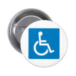 Handicap Accessibility Highway Sign Button