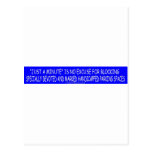 HANDICAP PARKING 5 POSTCARDS