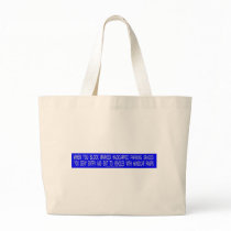 HANDICAP PARKING PHRASES 2 CANVAS BAG