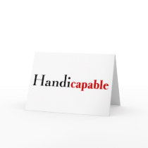 Handicapable cards by CelebrationZazzle Handicapable cards