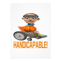 Handicapable Custom Invitation