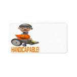 Handicapable Personalized Address Labels