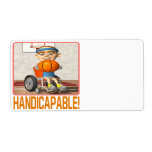 Handicapable Shipping Label