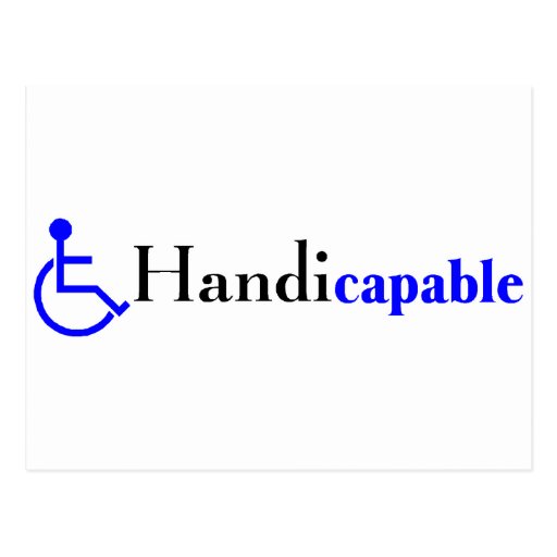 Handicapable (Wheelchair) Post Cards