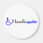 Handicapable (Wheelchair) Refrigerator Magnet