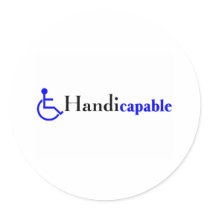 Handicapable (Wheelchair) stickers