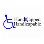 Handicapped Handicapable 2 Post Cards