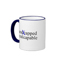 Handicapped Handicapable mugs