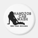 Handjob Car Wash Fridge Magnet