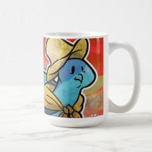 Handkerchief Turtle Colorful Red Mug